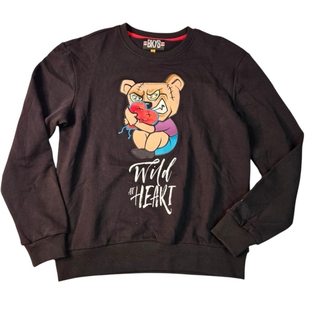 Bkys Sweater sz medium multi color